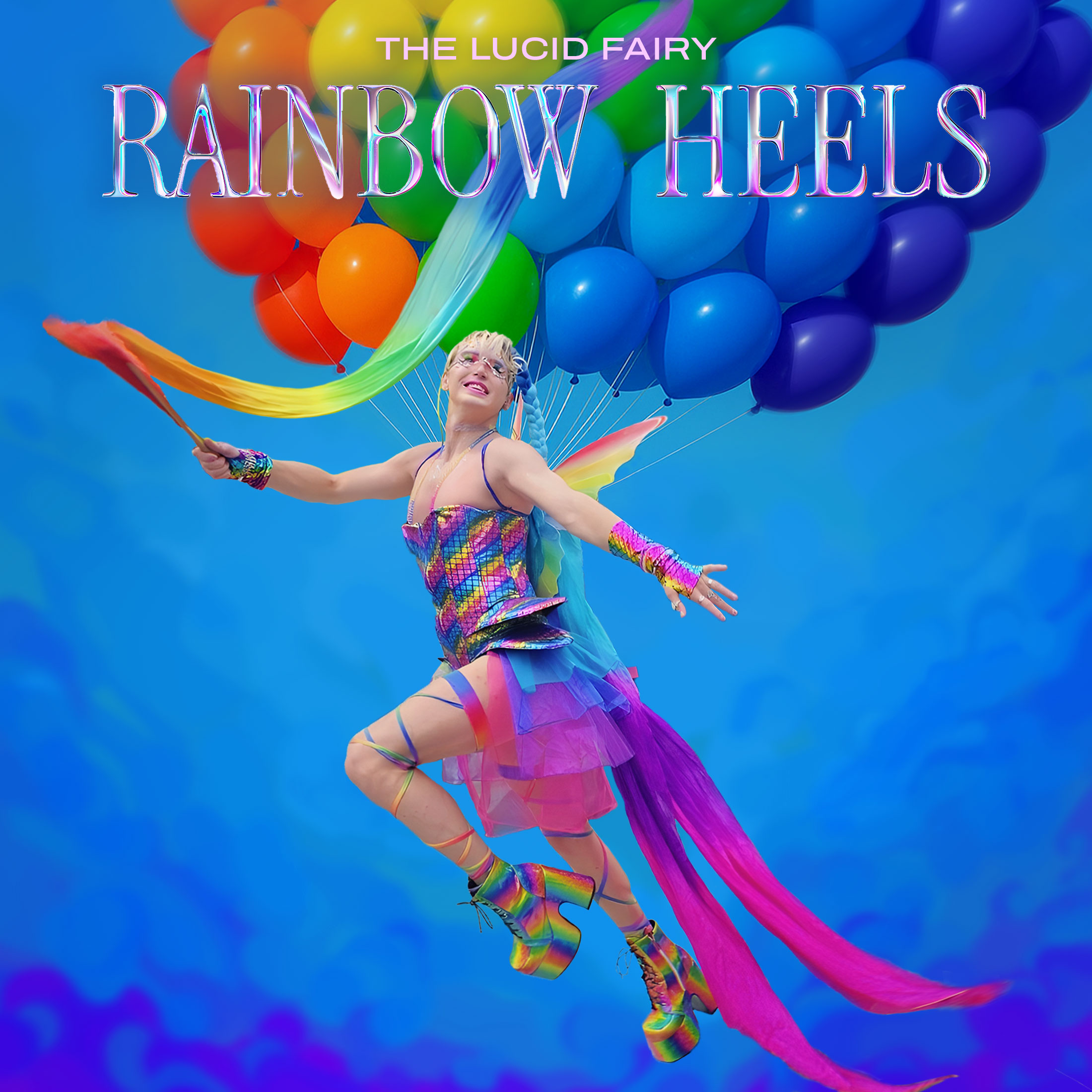 rainbow heels album cover
